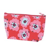 Overbeck and Friends Beauty Bag Lilly red/pink small