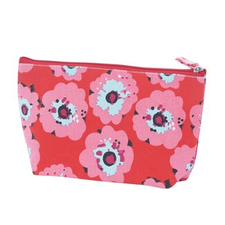 Overbeck and Friends Beauty Bag Lilly red/pink small