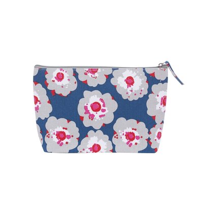 Overbeck and Friends Kostmetiktasche Lilly blue/grey small