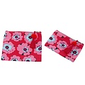 Overbeck and Friends Canvas Pouches Lilly red/pink Set of 2