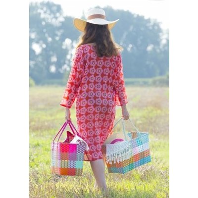 Overbeck and Friends Tunic  Lilly red/pink