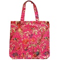 Powell Craft Canvas Bag XL Bird hot pink