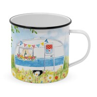 Paperproducts Design Enamel Mug Happy Camping