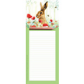 Otter House Magnetic Memo Pad Hare & Poppies