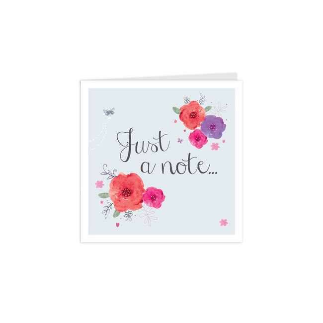 Notecard Pack Square Pretty Flowers