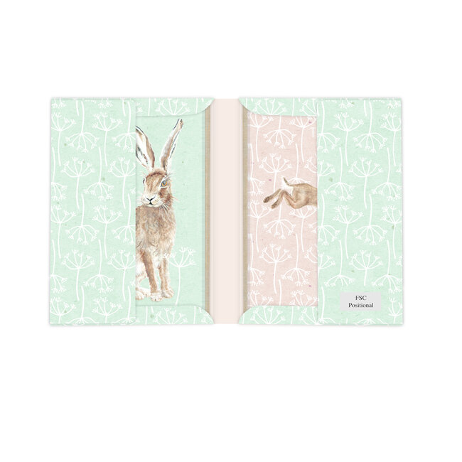 Notecard Pack A6 RSPB In the Wild Hares