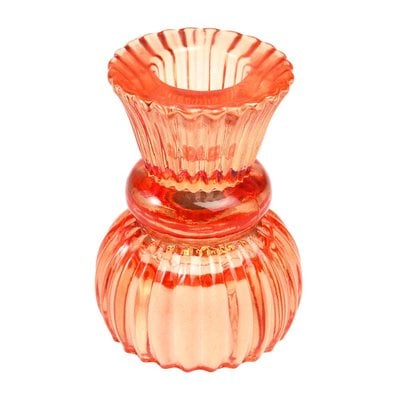 Rex London Kerzenhalter Glas Double Ended orange