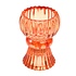 Rex London Candleholder Glass Doubel Ended orange