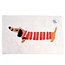 Rex London Bath Mat Sausage Dog
