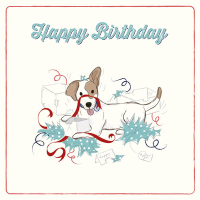 Otter House Card Tommy Dog Birthday Presents