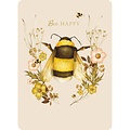 Otter House Card Botanical Blooms Bumble Bee
