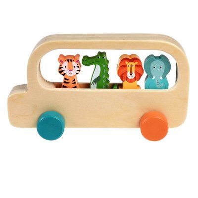 Rex London Holz Bus Colourful Creatures