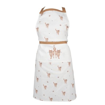 Clayre & Eef Kitchen apron Cats & Paws
