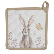 Clayre & Eef Potholder Rabbit & Dots