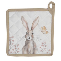 Clayre & Eef Potholder Rabbit & Dots