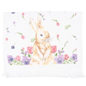 Clayre & Eef Guest towel Easter Bunny
