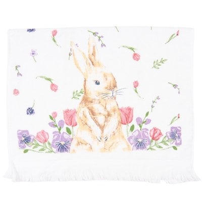 Clayre & Eef Guest towel Easter Bunny