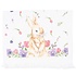 Clayre & Eef Guest towel Easter Bunny