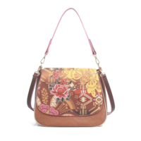 A Spark of Happiness Flap bag medium Peruvia