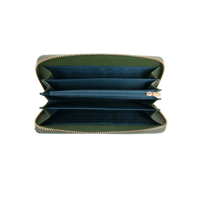 A Spark of Happiness Wallet Solid Color garden green