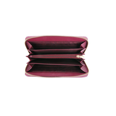 A Spark of Happiness Wallet Solid Colour  berry