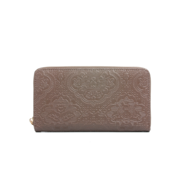 A Spark of Happiness Wallet Solid Color brown