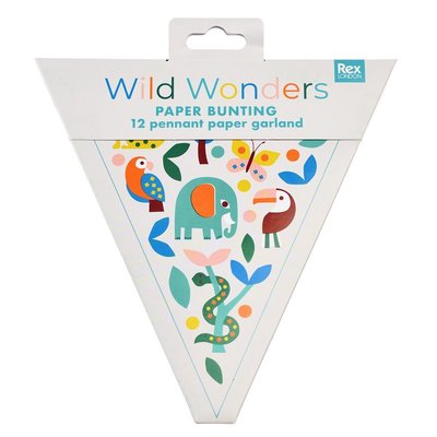 Rex London Wimpelkette Papier Wild Wonders