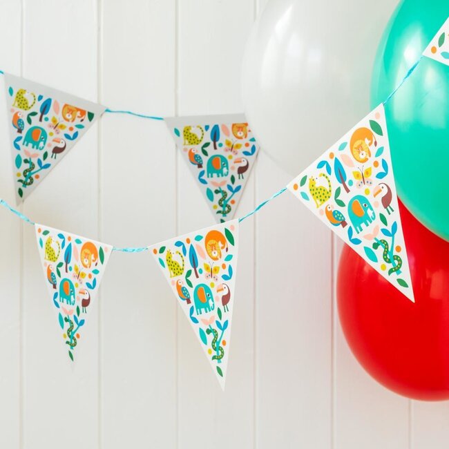 Bunting Paper Wild Wonders