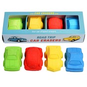 Rex London Erasers Road Trip Cars Set of 4