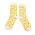 Miss Sparrow Socken Bamboo Daisies yellow