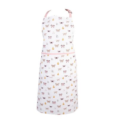 Clayre & Eef Kitchen apron Butterflies