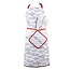 Kitchen apron Fishes blue/red