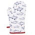 Clayre & Eef Oven mitt Fishes blue/red