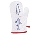 Clayre & Eef Oven mitt Fishes blue/red