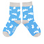 Kids Socks Bamboo Boys Bunnies sky blue 2-3Y