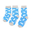 Kids Socks Bamboo Boys Bunnies sky blue  7-9Y