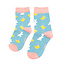 Miss Sparrow Kids Socks Bamboo Girls Chick & Bunny duck egg 2-3Y