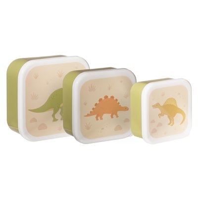 Sass & Belle Snack Box Desert Dino Set of 3