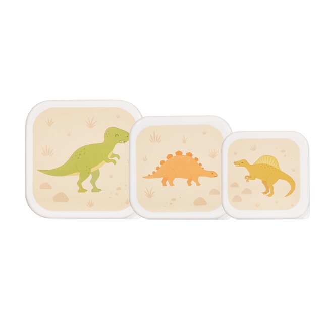 Snack Box Desert Dino Set of 3
