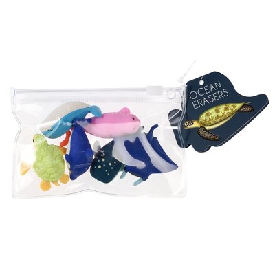 Rex London Erasers Ocean Set of 6