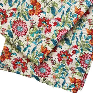 Powell Craft Kantha Decke Floral Garden