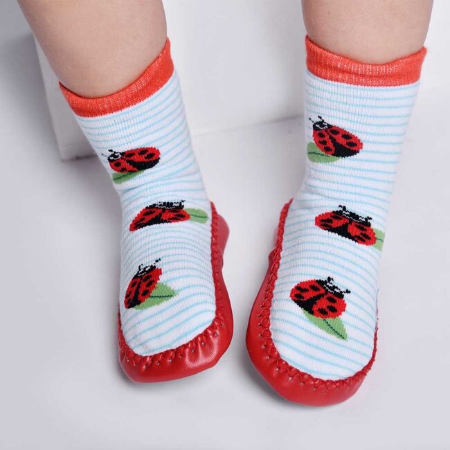 Mocassins Ladybirds 1-2 years