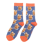 Socks Bamboo Otters denim