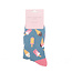 Socks Bamboo Ice Cream denim