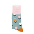 Miss Sparrow Socken Bamboo Tulips duck egg