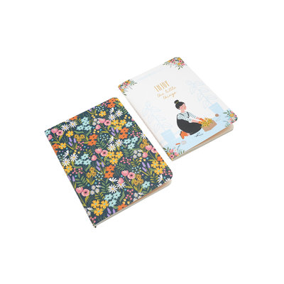 CGB Giftware Notebooks Flower Market 'Enjoy the ..." Set of 2