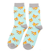 Miss Sparrow Socks Bamboo Goldfish duck egg