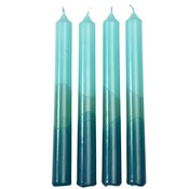 Rex London Candles Dip Dye blue/blue/aqua (Set of 4)