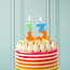 Candle 3 orange