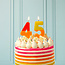 Candle 4 orange